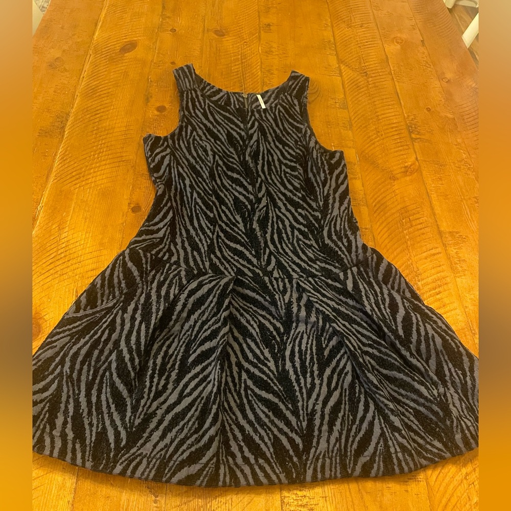 Free People Black Tiger Dress